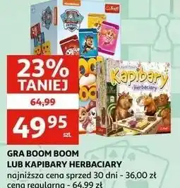 Auchan GRA BOOM BOOM LUB KAPIBARY HERBACIARY oferta