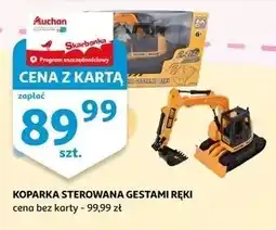 Auchan KOPARKA STEROWANA GESTAMI RĘKI oferta