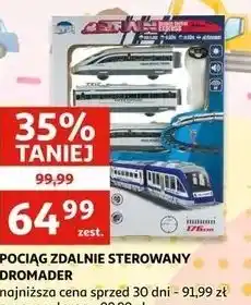 Auchan POCIĄG ZDALNIE STEROWANY DROMADER oferta