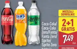 ALDI Coca-Cola/Coca-Cola Zero/Fanta/Fanta Zero/Sprite/Sprite Zero oferta