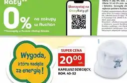 Auchan KAPELUSZ DZIECIĘCY, ROM. 40-52 oferta