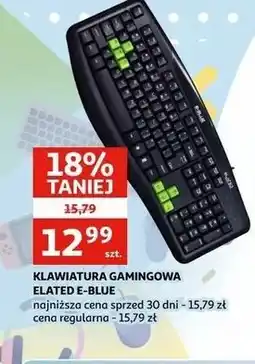 Auchan Klawiatura gamingowa Elated E-Blue oferta