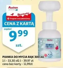 Auchan Pianka do mycia rąk Auchan oferta