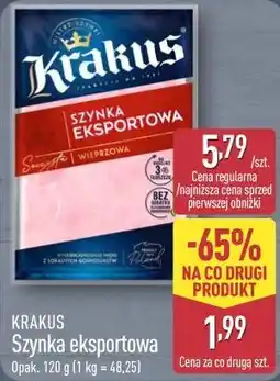 ALDI Szynka eksportowa KRAKUS oferta