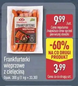 ALDI Frankfurterki wieprzowe z cielęciną oferta