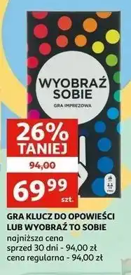 Auchan GRA KLUCZ DO OPOWIEŚCI LUB WYOBRAŹ TO SOBIE oferta