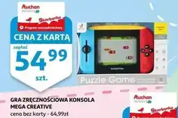Auchan GRA ZRĘCZNOŚCIOWA KONSOLA MEGA CREATIVE oferta