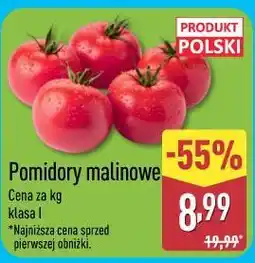 ALDI Pomidory malinowe oferta
