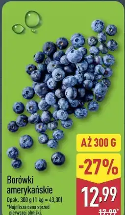 ALDI Borówki amerykańskie oferta