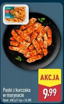 ALDI Paski z kurczaka w marynacie oferta