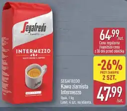 ALDI SEGAFREDO Kawa ziarnista Intermezzo oferta