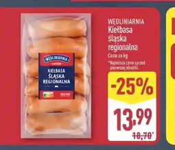 ALDI Kiełbasa śląska regionalna Wędliniarnia oferta