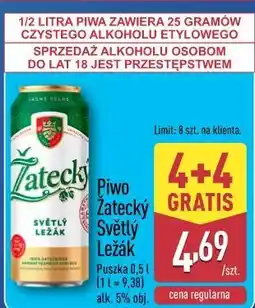 ALDI Piwo Žatecký Světlý Ležák oferta