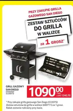 Selgros Grill gazowy San Diego oferta