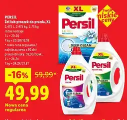 Lidl Żel do prania PERSIL XL Color oferta