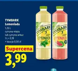 Lidl Lemoniada TYMBARK cytryna-arbuz oferta