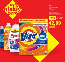 Lidl Proszek do prania Vizir oferta