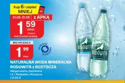 Chorten Woda mineralna Rodowita oferta