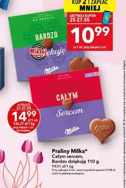 Lewiatan Praliny Milka oferta