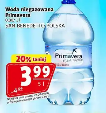 Prim Market Woda niegazowana Primavera oferta