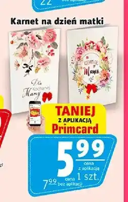 Prim Market Karnet na dzień matki oferta