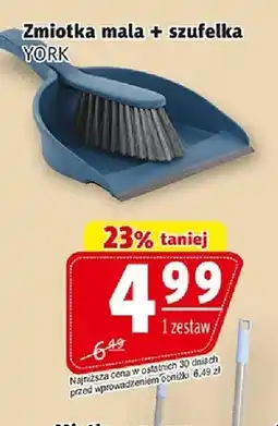 Prim Market Zmiotka mała + szufelka YORK oferta
