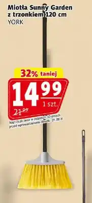Prim Market Miotła Sunny Garden z trzonkiem 120cm YORK oferta