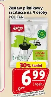 Prim Market Zestaw piknikowy sztućce na 4 osoby Amigo oferta