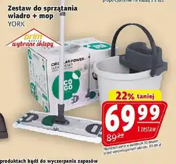 Prim Market Zestaw do sprzątania wiadro + mop YORK oferta