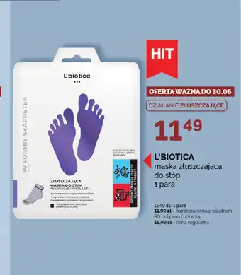Ziko Dermo Maska do stóp L Biotica oferta