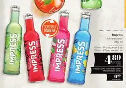 Polomarket Napój alkoholowy Impress Cranberry oferta