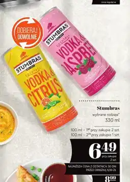 Polomarket Napój alkoholowy Stumbras Vodka & Citrus oferta