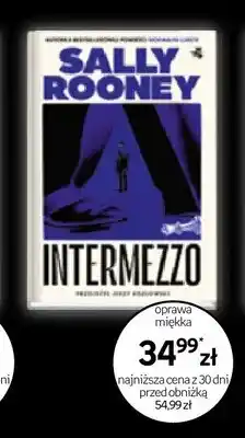 Empik Książka Intermezzo Sally Rooney oprawa miękka oferta