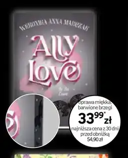 Empik Książka Weronika Anna Marczak Ally Love oprawa miękka barwione brzegi oferta