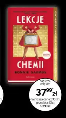 Empik Książka Lekcje chemii Bonnie Garmus oprawa miękka oferta
