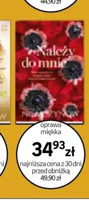Empik Książka Należy do mnie Anna H. Niemczynow oprawa miękka oferta