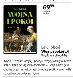 Empik Książka Lew Tołstoj Wojna i pokój t.4 oprawa twarda oferta