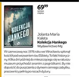 Empik Książka Jolanta Maria Kaleta Kolekcja Hankego Wydawnictwo Mg oprawa miękka oferta