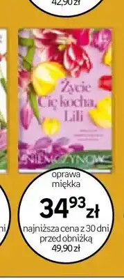 Empik Książka Życie Cię kocha, Lili Anna H. Niemczynow oprawa miękka oferta