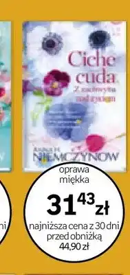 Empik Książka Ciche cuda Anna H. Niemczynow oprawa miękka oferta