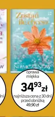 Empik Książka Zostań ile chcesz Anna H. Niemczynow oprawa miękka oferta