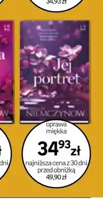 Empik Książka Jej portret Anna H. Niemczynow oprawa miękka oferta