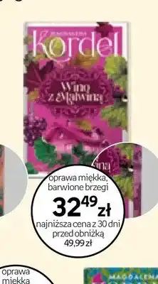 Empik Książka Wino z Malwiną Magdalena Kordel oprawa miękka, barwione brzegi oferta