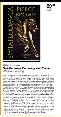 Empik Książka Światłodawca. Czerwony świt. Tom 6 Pierce Brown oprawa twarda oferta