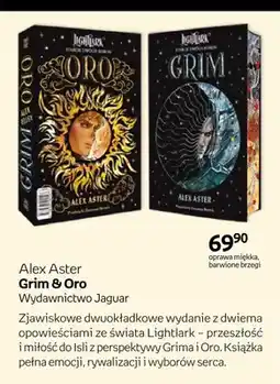 Empik Książka Grim & Oro Alex Aster dwuokładkowe wydanie oprawa miękka oferta