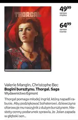 Empik Książka Bogini bursztynu. Thorgal. Saga oprawa miękka oferta