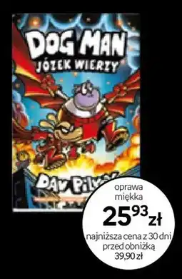 Empik Książka Dog Man Józek Wierzy oprawa miękka oferta