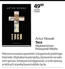 Empik Książka Taca Artur Nowak oprawa miękka oferta