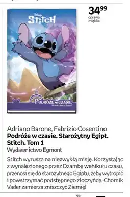 Empik Książka Podróże w czasie. Starożytny Egipt. Stitch. Tom 1 oprawa miękka oferta