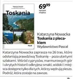 Empik Książka Toskania z plecakiem Katarzyna Nowacka Wydawnictwo Pascal oprawa miękka oferta